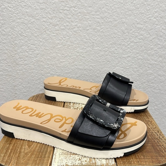 Sam Edelman Ariane Platform Slide Sandals Size 10 - Picture 2 of 8
